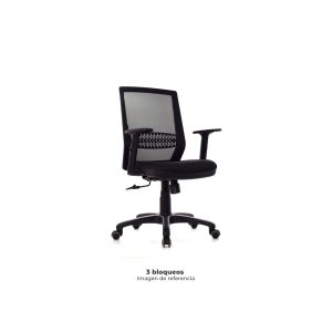 Silla de escritorio sin brazos, silla pequeña de oficina en casa con  ruedas, silla de trabajo de piel sintética con respaldo bajo con soporte  lumbar