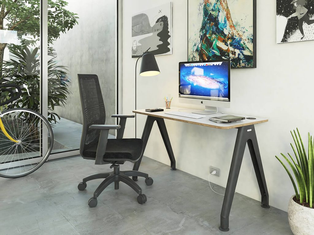 Silla de oficina, silla de escritorio, sillas de escritorio pequeñas c -  VIRTUAL MUEBLES